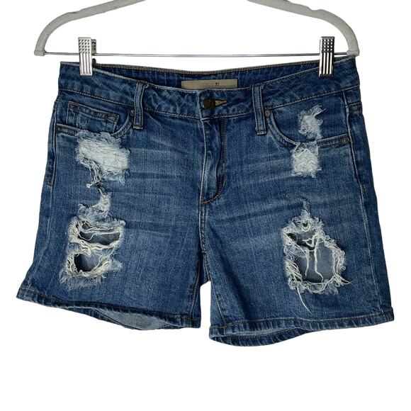Joe's Denim Jean Short Size 27 Distressed - Picture 1 of 5
